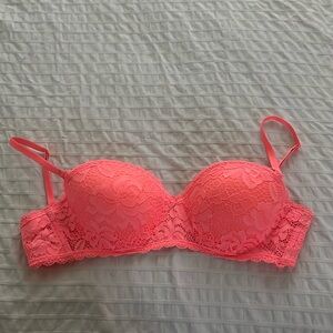 Sexy coral Lace bra